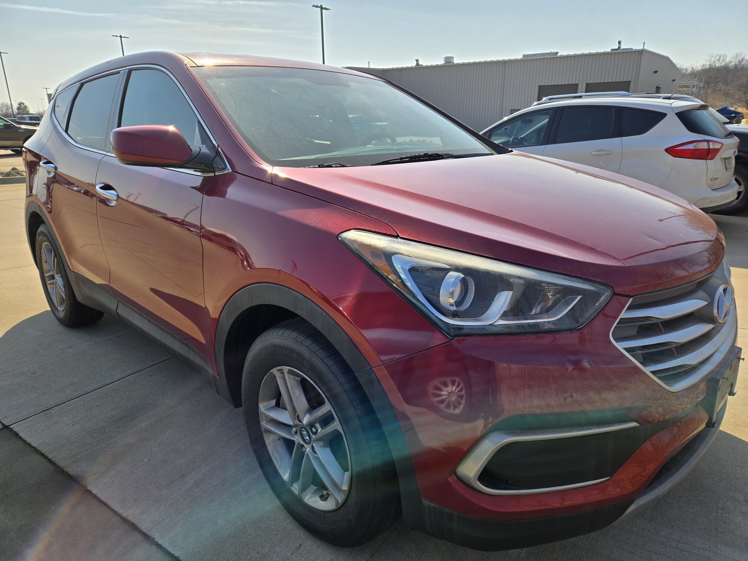 Used 2018 Hyundai Santa Fe Sport Base with VIN 5XYZTDLB0JG527924 for sale in Clinton, IA