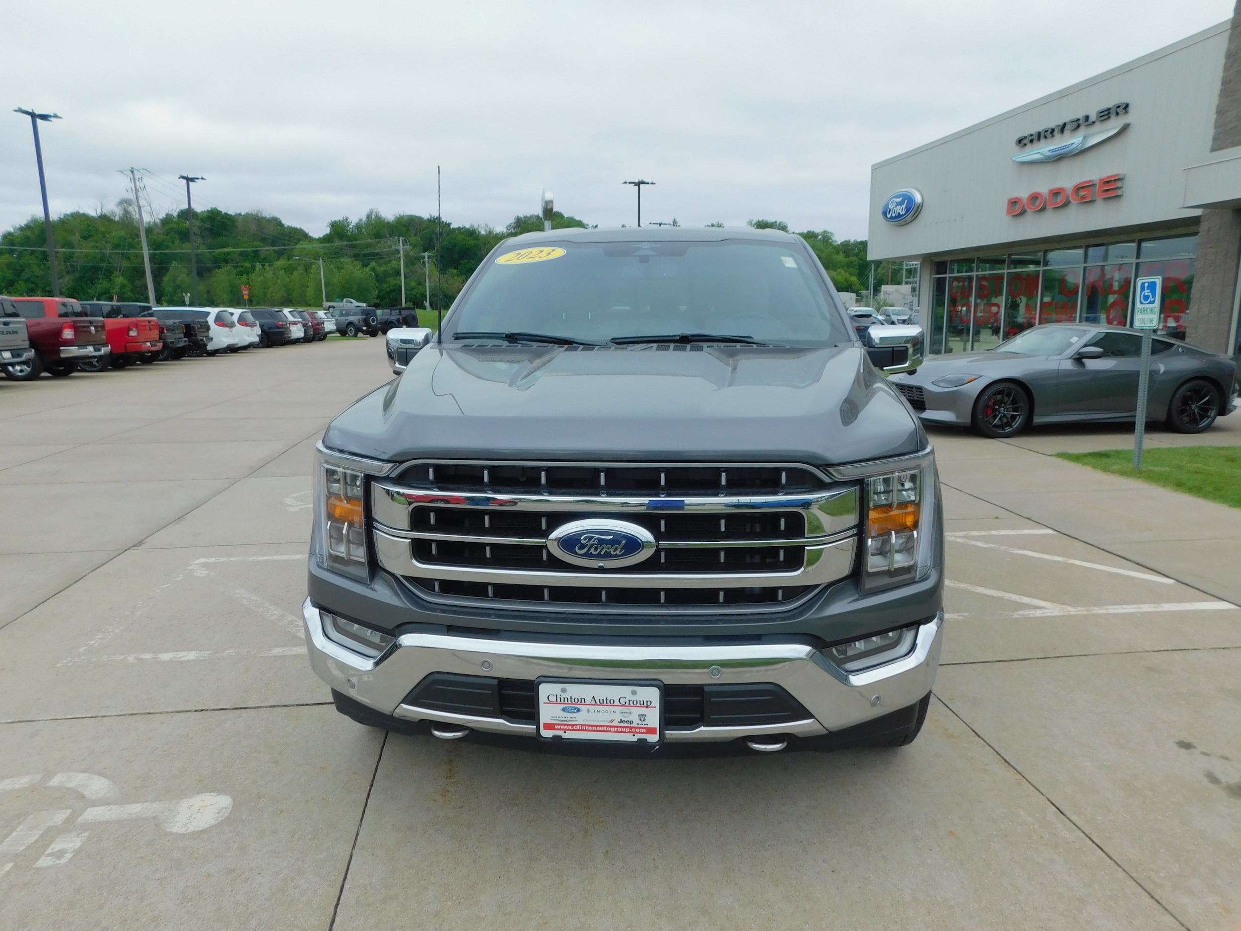 Used 2023 Ford F-150 Lariat with VIN 1FTFW1E52PKD66835 for sale in Clinton, IA