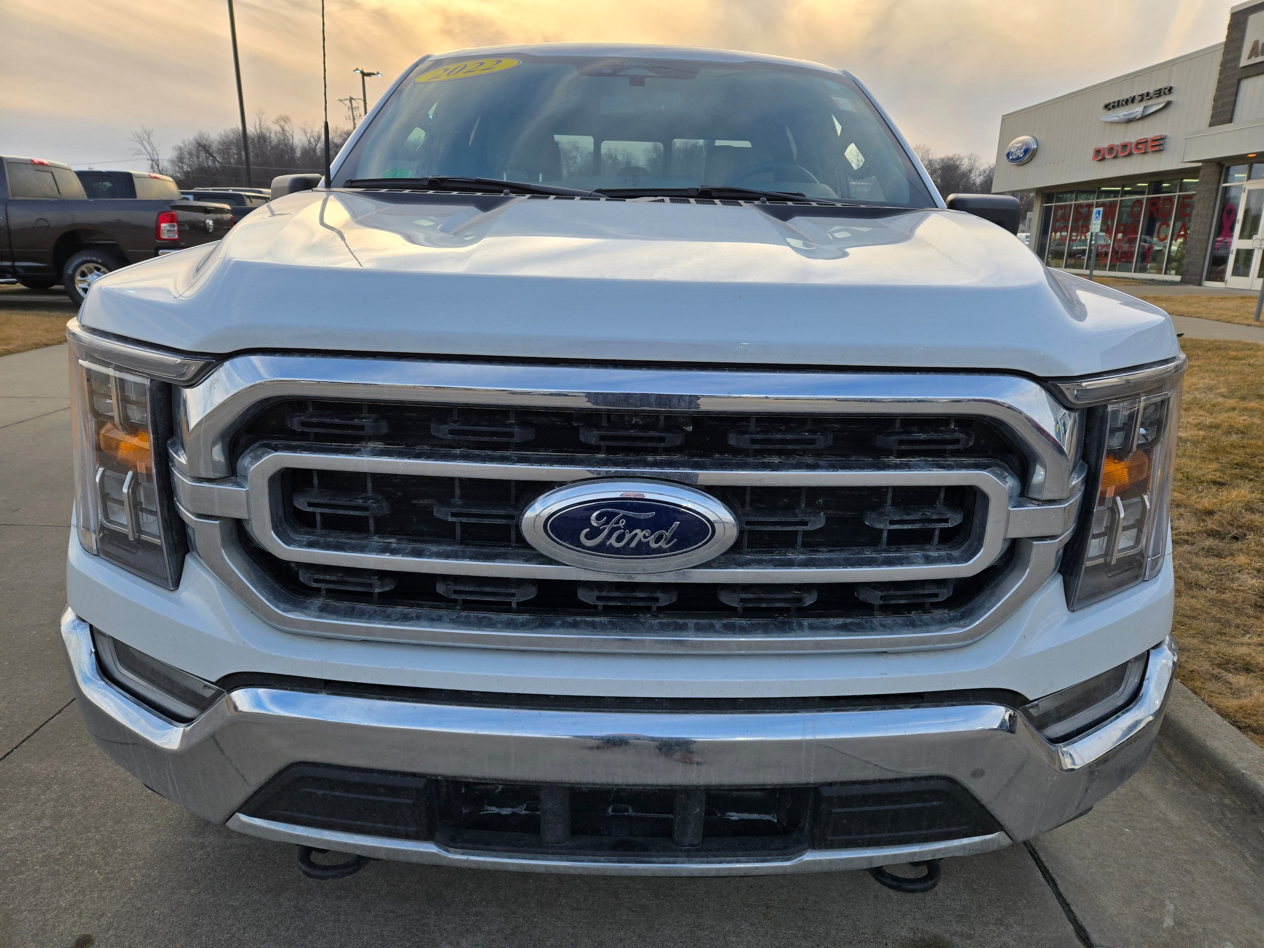 Used 2022 Ford F-150 XLT with VIN 1FTEW1EP9NFC28728 for sale in Clinton, IA