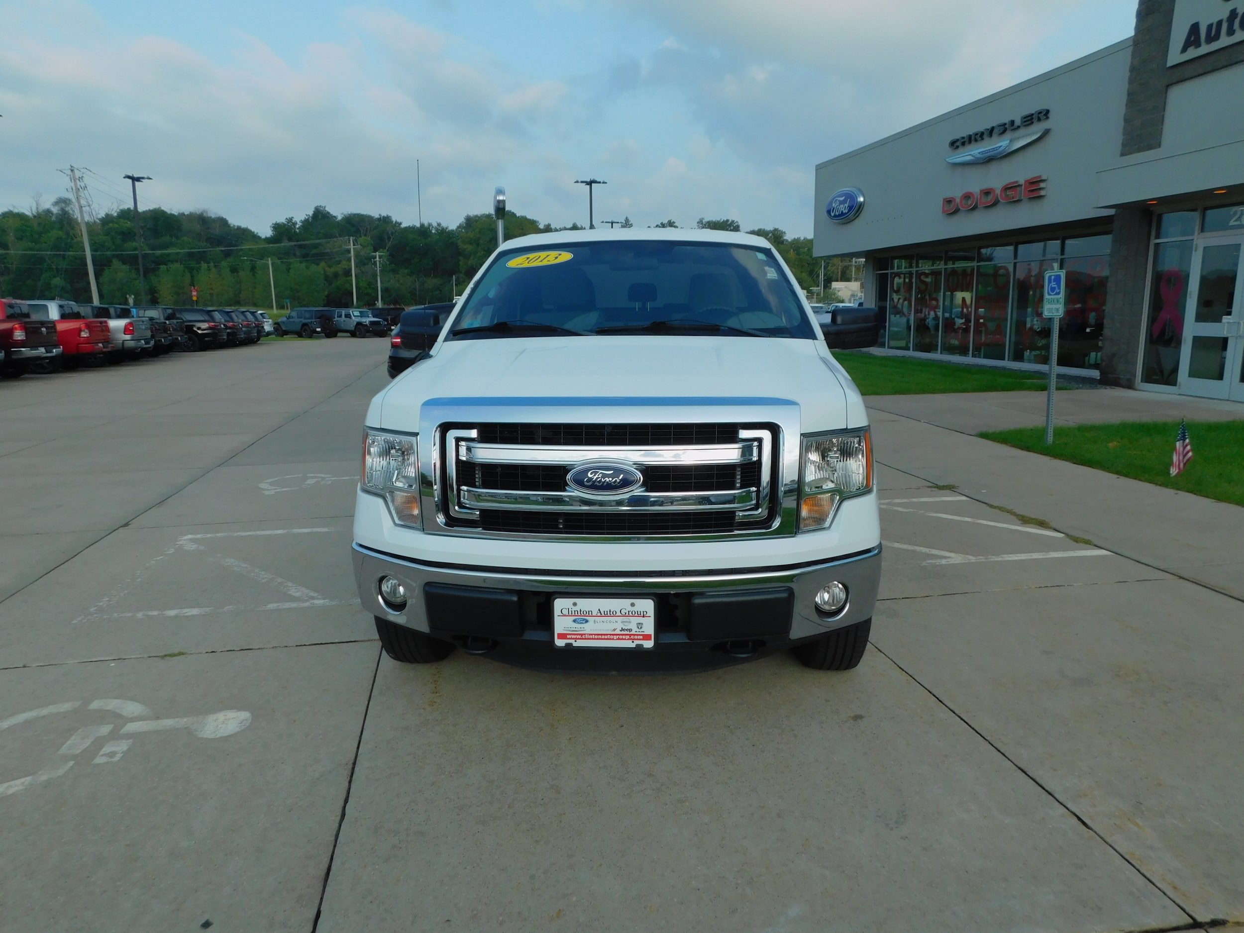 Used 2013 Ford F-150 XLT with VIN 1FTFX1EF4DFB89182 for sale in Clinton, IA