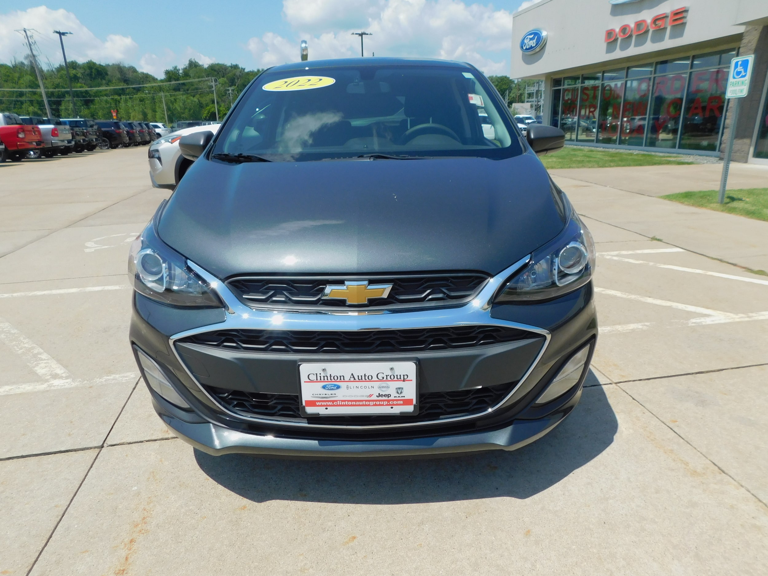 Used 2022 Chevrolet Spark LS with VIN KL8CB6SA3NC029863 for sale in Clinton, IA