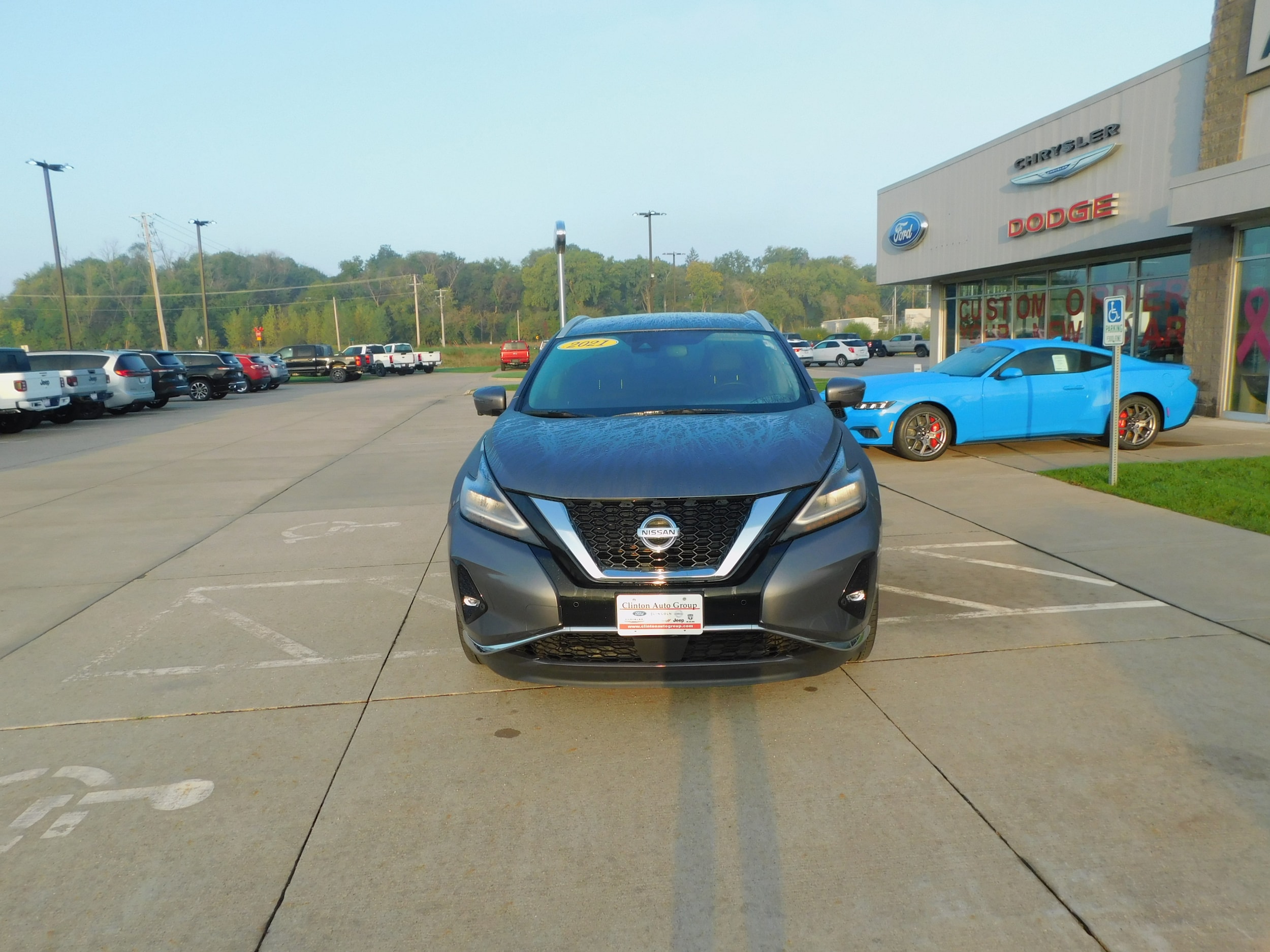 Used 2021 Nissan Murano SL with VIN 5N1AZ2CS2MC118814 for sale in Clinton, IA