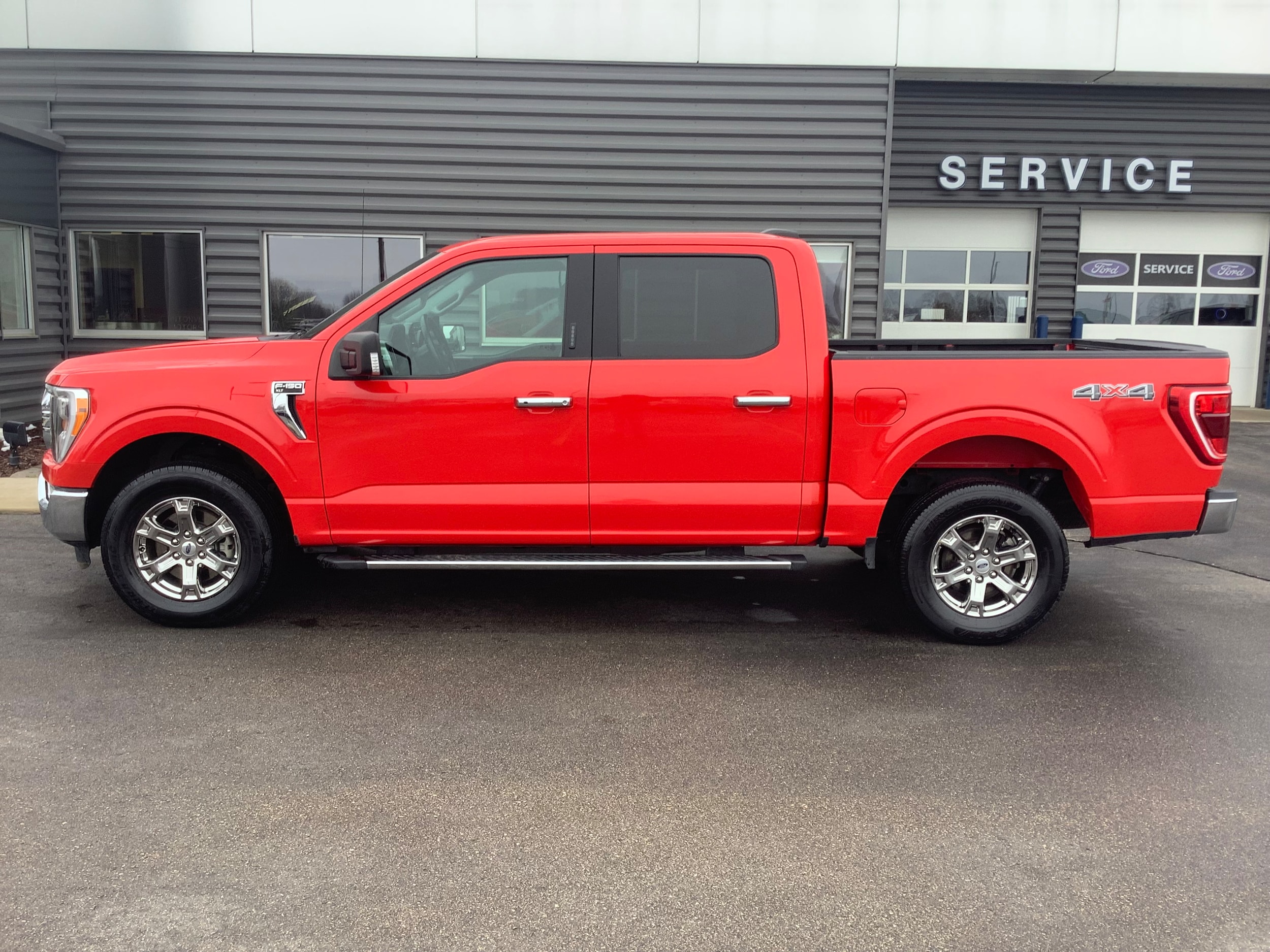 Certified 2021 Ford F-150 XLT with VIN 1FTFW1E53MKD27280 for sale in Clintonville, WI