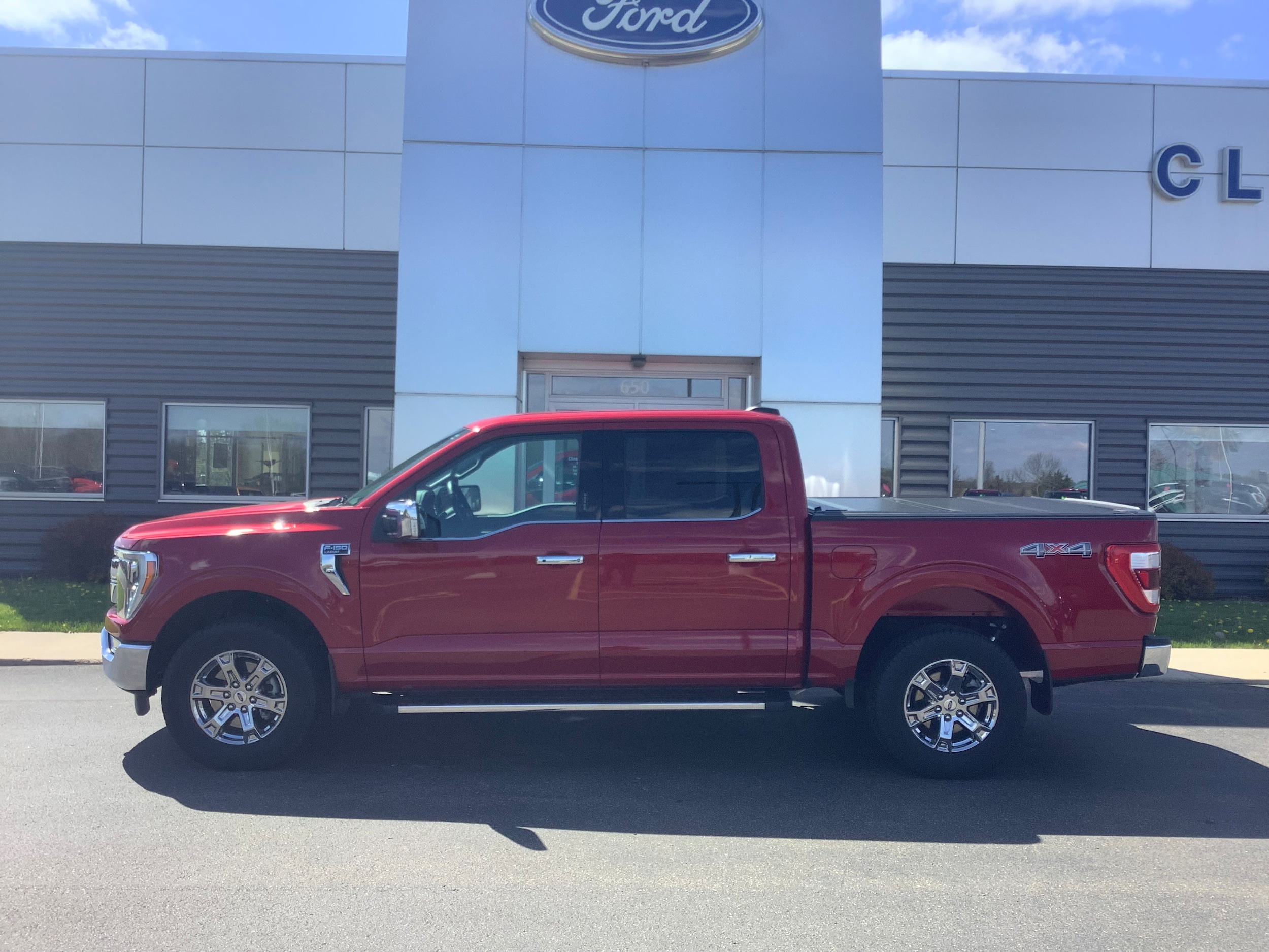 Used 2021 Ford F-150 Lariat with VIN 1FTFW1E86MKD54189 for sale in Clintonville, WI