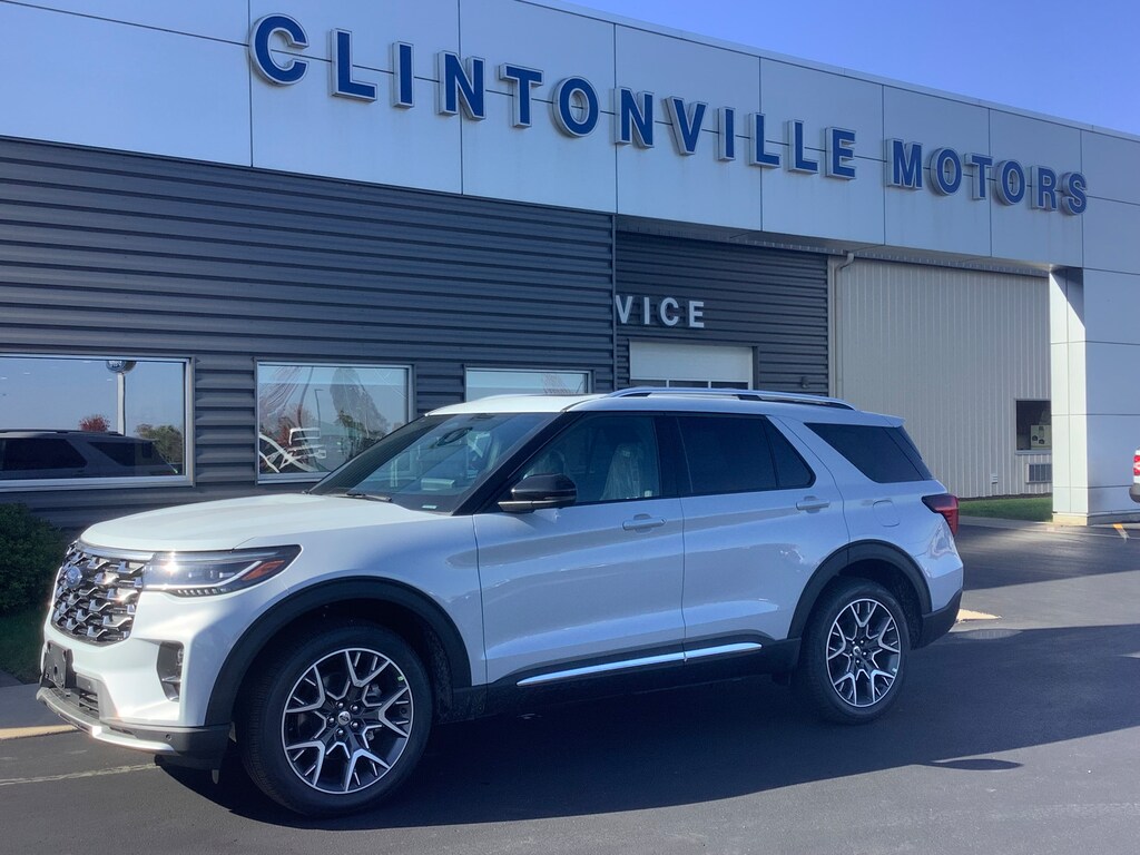 New 2025 Ford Explorer Platinum SUV