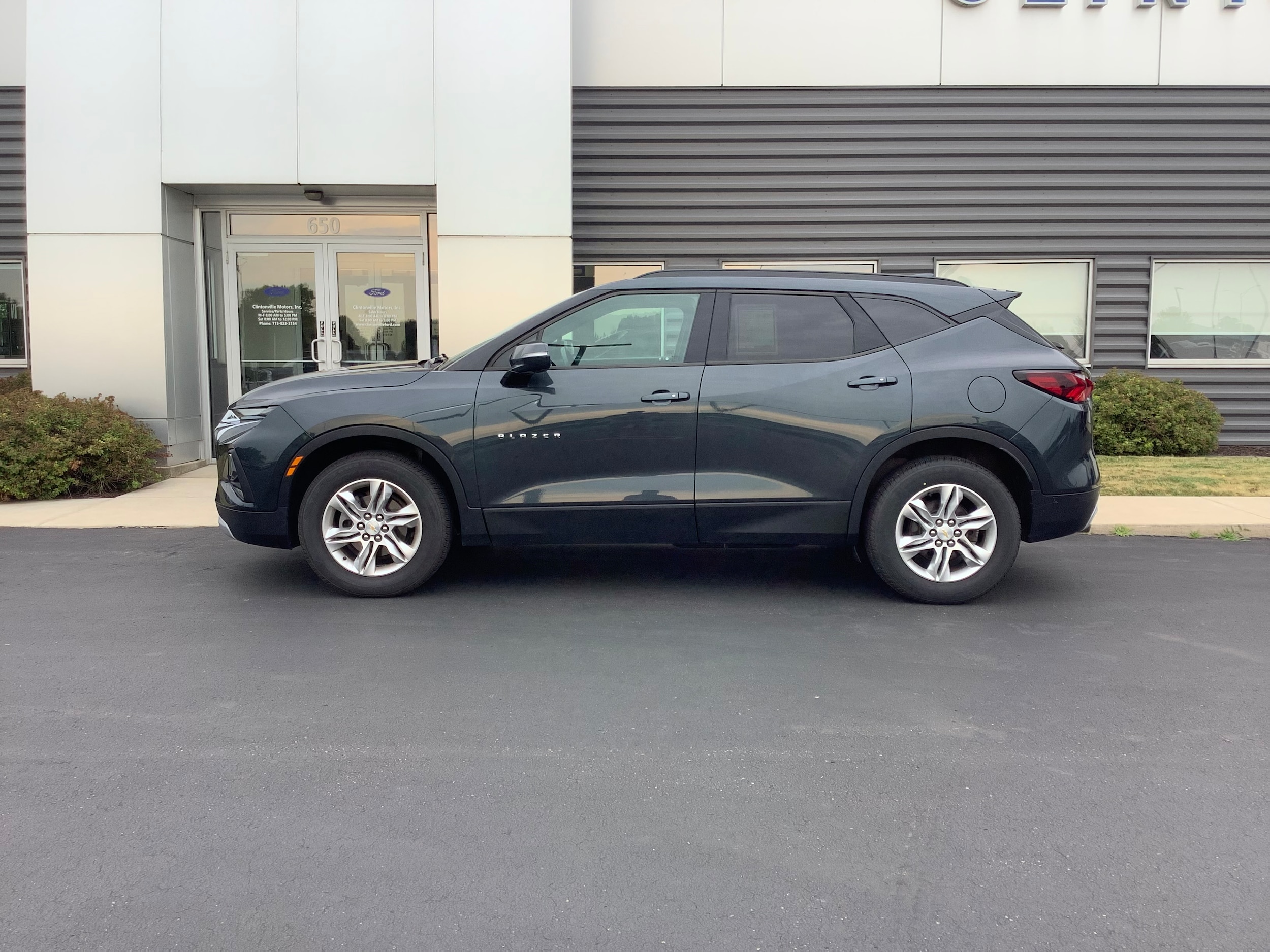 Used 2020 Chevrolet Blazer 2LT with VIN 3GNKBCRS6LS575023 for sale in Clintonville, WI