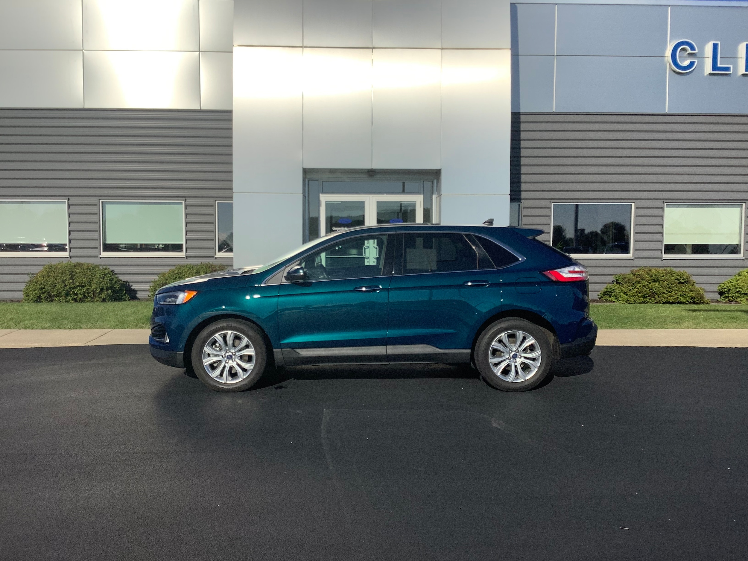 Used 2020 Ford Edge Titanium with VIN 2FMPK4K90LBB44626 for sale in Clintonville, WI