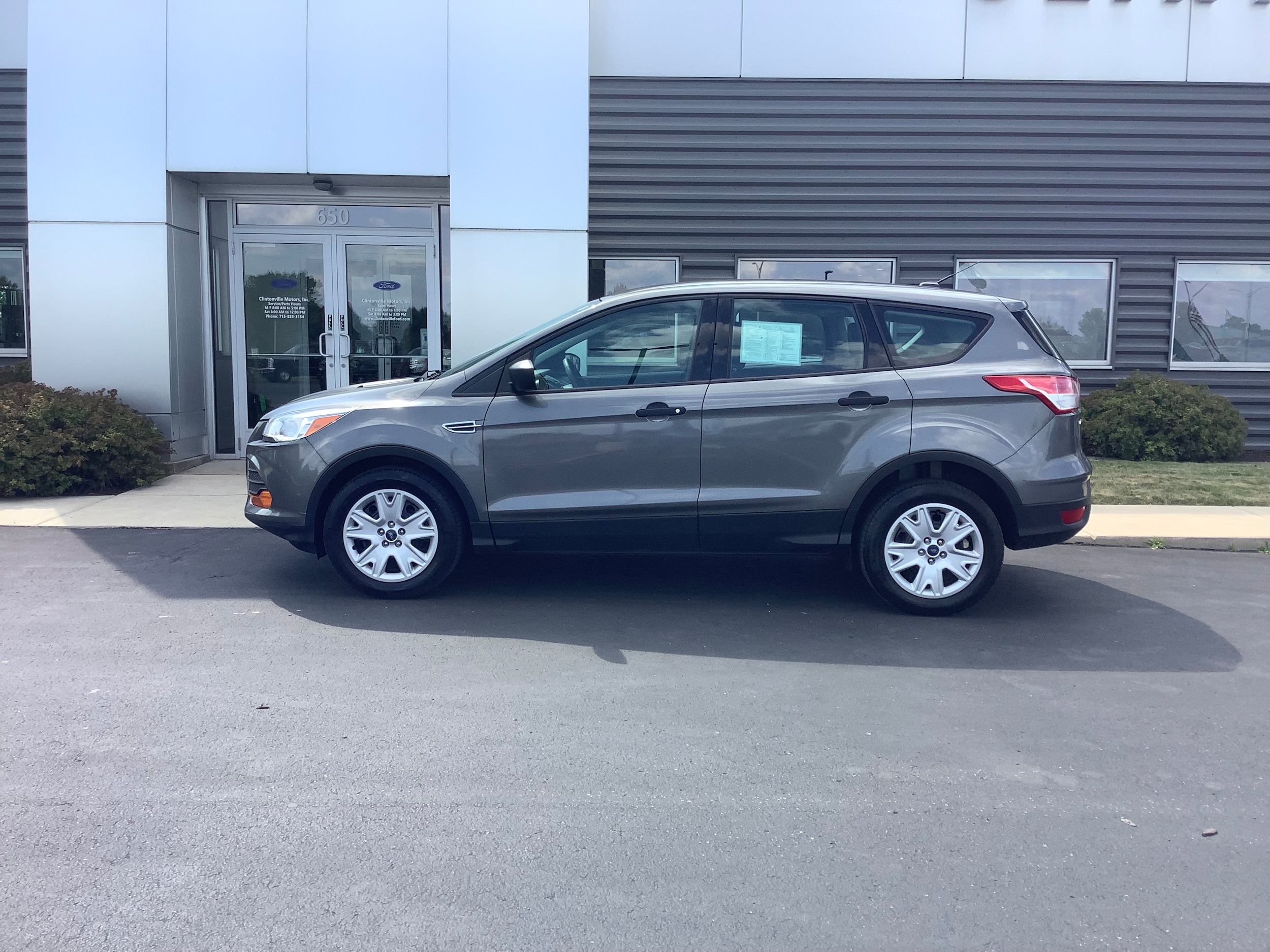 Used 2014 Ford Escape S with VIN 1FMCU0F70EUC05626 for sale in Clintonville, WI