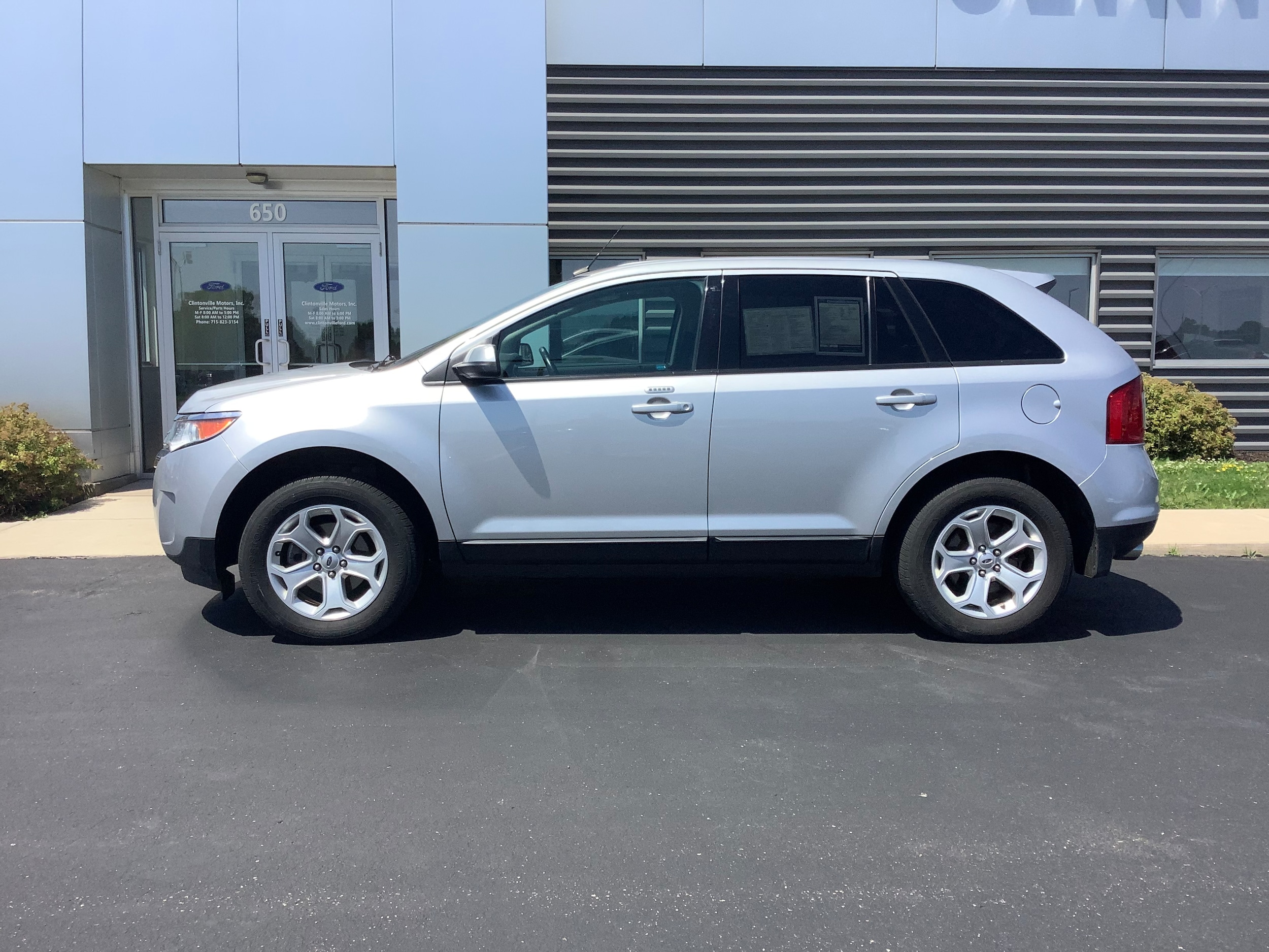 Used 2013 Ford Edge SEL with VIN 2FMDK3JC0DBE02638 for sale in Clintonville, WI