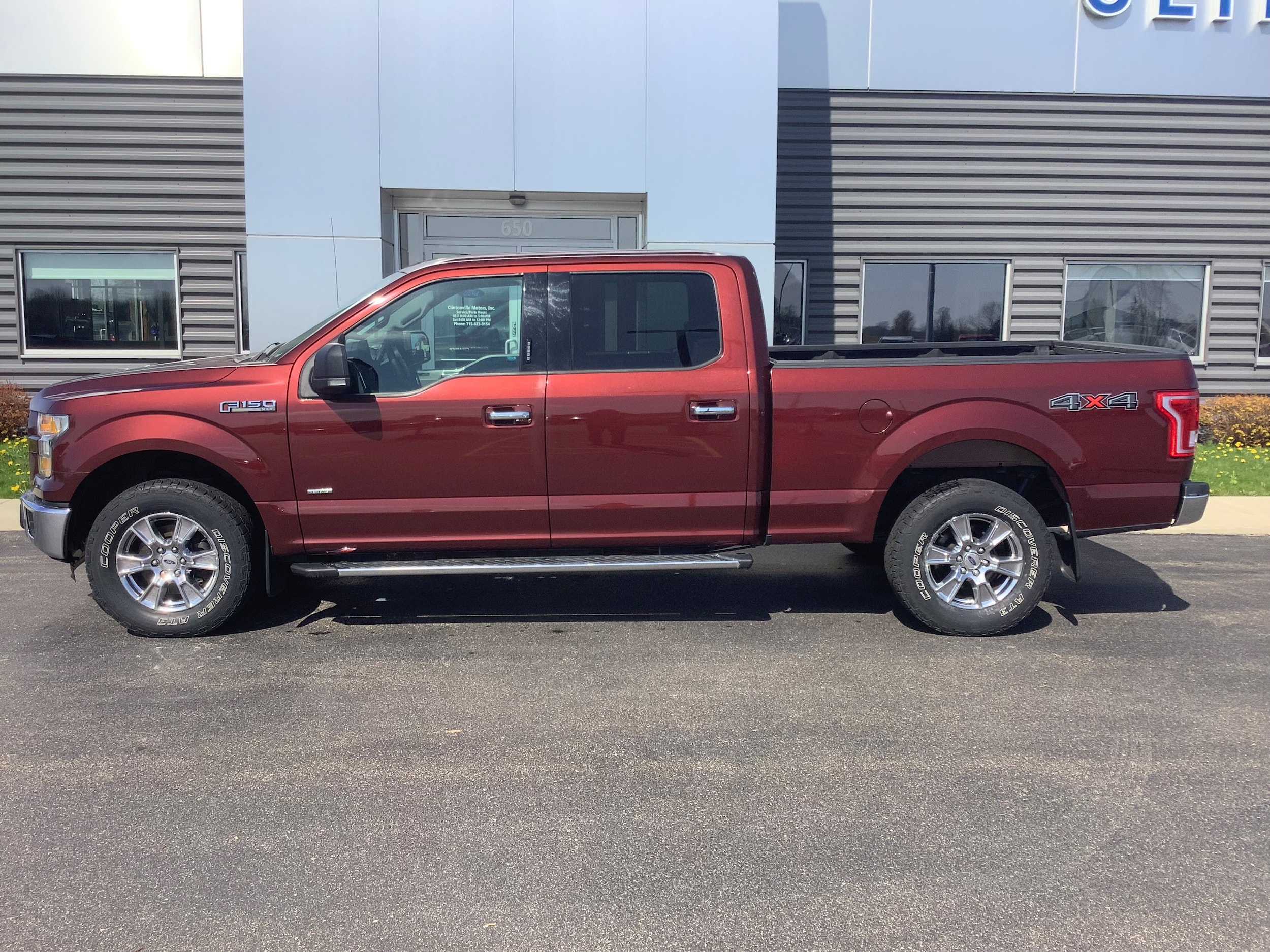 Certified 2016 Ford F-150 XLT with VIN 1FTFW1EG1GKD21063 for sale in Clintonville, WI