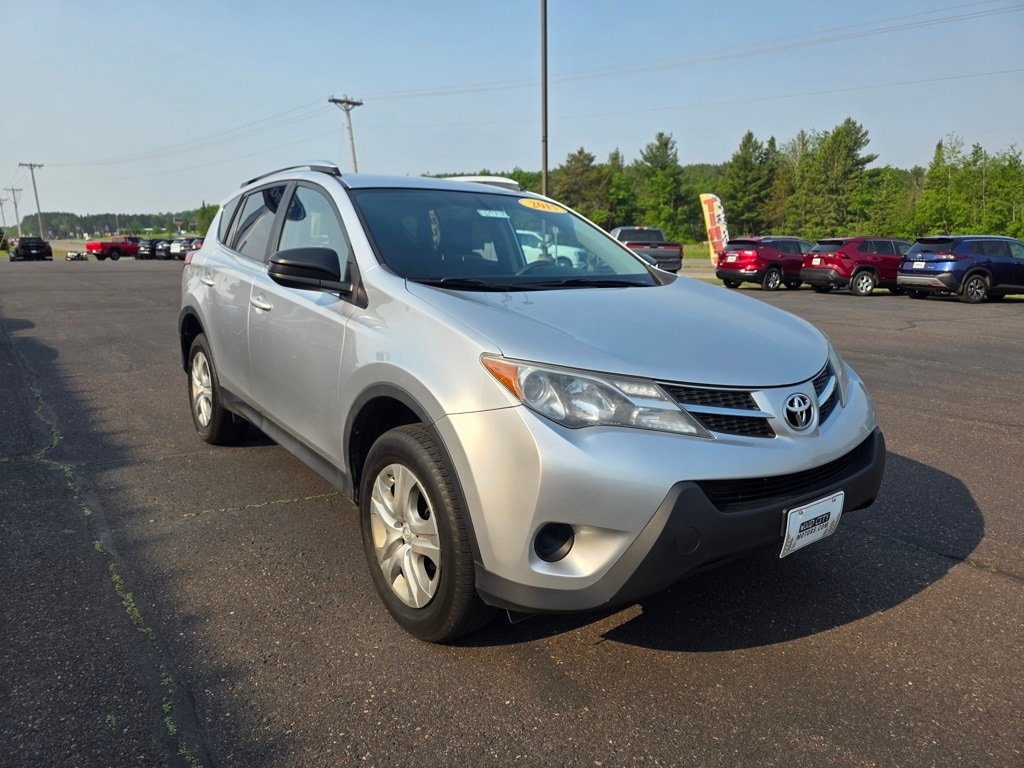 Used 2015 Toyota RAV4 LE with VIN 2T3BFREV9FW297130 for sale in Cloquet, Minnesota