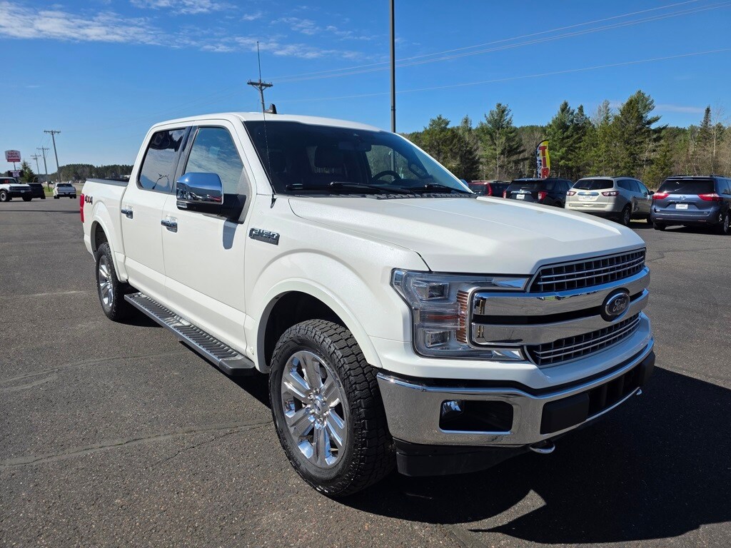 Used 2020 Ford F-150 Lariat with VIN 1FTEW1E51LKD45044 for sale in Cloquet, Minnesota