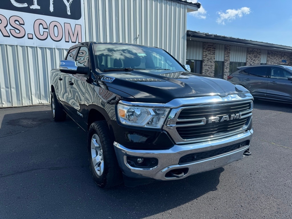 Used 2021 RAM Ram 1500 Big Horn with VIN 1C6RRFFG9MN627512 for sale in Cloquet, Minnesota