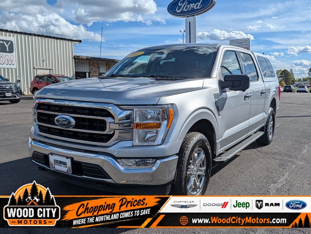 Used 2022 Ford F-150 XLT with VIN 1FTEW1EP5NKD74910 for sale in Cloquet, Minnesota
