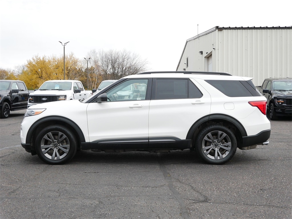 Used 2021 Ford Explorer XLT with VIN 1FMSK8DHXMGB62177 for sale in Cloquet, Minnesota