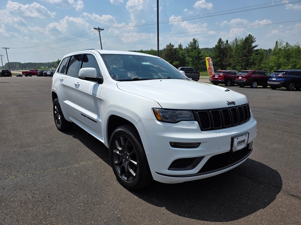 Certified 2021 Jeep Grand Cherokee Overland High Altitude with VIN 1C4RJFCG8MC717279 for sale in Cloquet, Minnesota