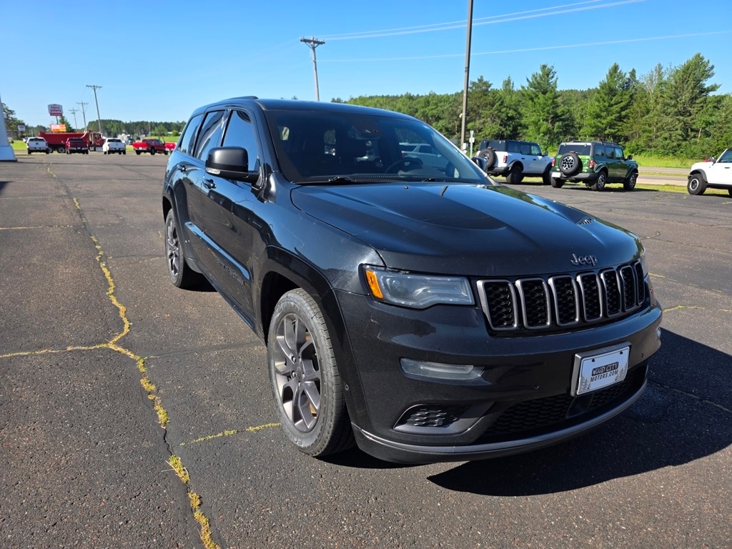 Used 2021 Jeep Grand Cherokee Overland High Altitude with VIN 1C4RJFCT3MC883531 for sale in Cloquet, Minnesota