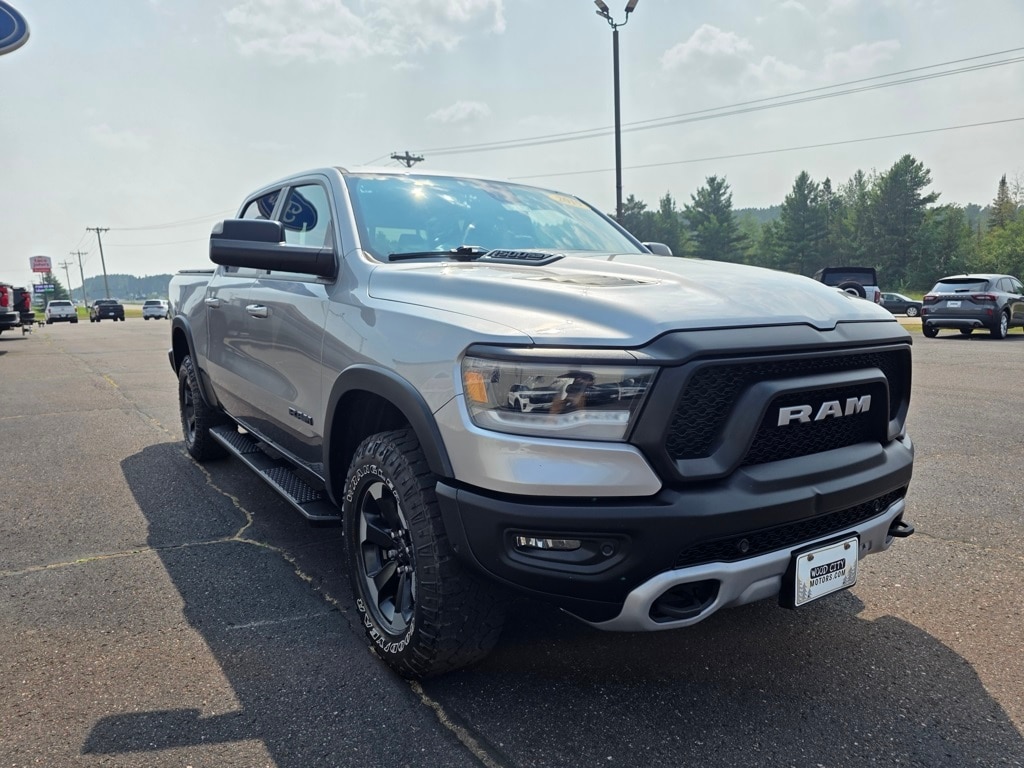 Used 2019 RAM Ram 1500 Rebel with VIN 1C6SRFLT9KN811137 for sale in Cloquet, Minnesota