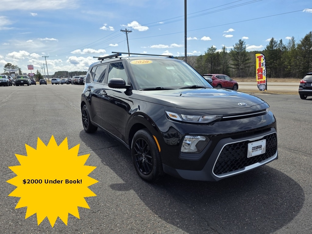 Used 2020 Kia Soul LX with VIN KNDJ23AU4L7705056 for sale in Cloquet, Minnesota
