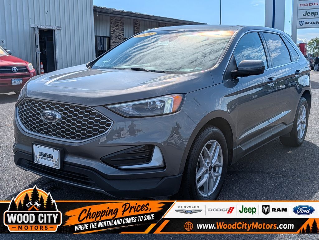Used 2024 Ford Edge SEL with VIN 2FMPK4J9XRBA68584 for sale in Cloquet, Minnesota