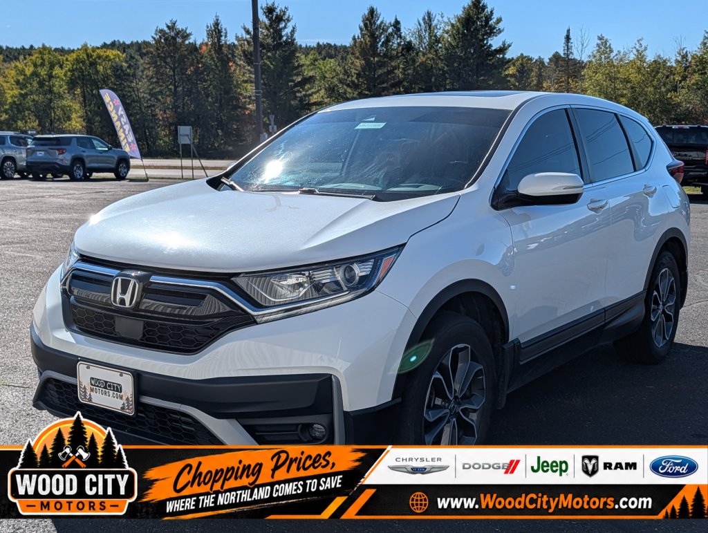 Used 2022 Honda CR-V EX with VIN 5J6RW2H57NA011865 for sale in Cloquet, Minnesota