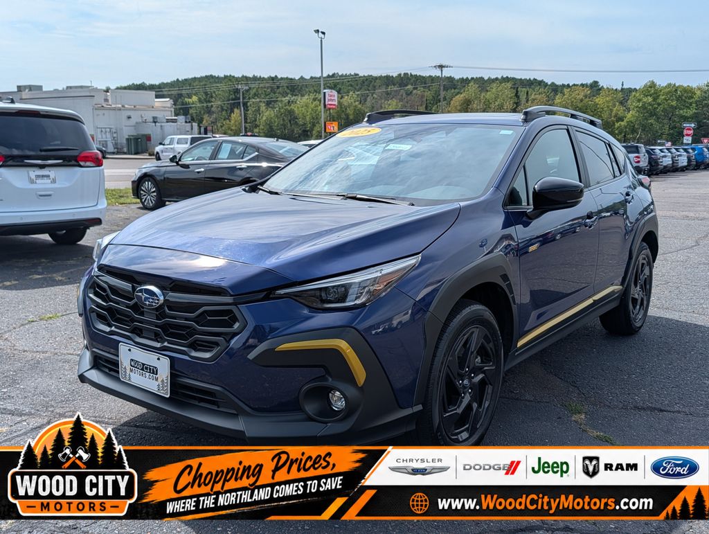 Used 2025 Subaru Crosstrek Sport with VIN 4S4GUHF63S3748042 for sale in Cloquet, Minnesota