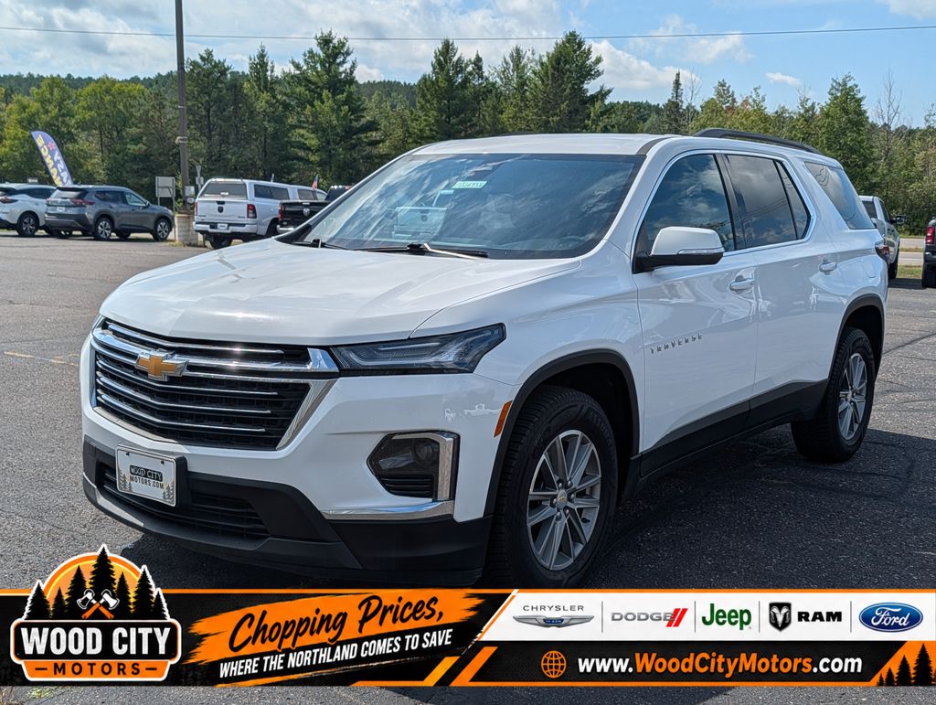 Used 2023 Chevrolet Traverse 1LT with VIN 1GNEVGKW9PJ269336 for sale in Cloquet, Minnesota