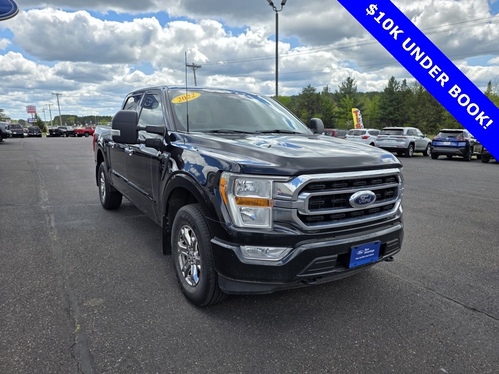 Used 2022 Ford F-150 XLT with VIN 1FTEW1EP8NKD64467 for sale in Cloquet, Minnesota