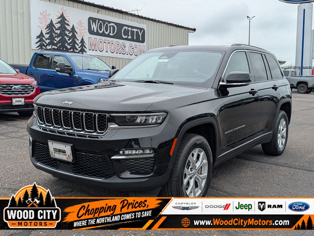Used 2023 Jeep Grand Cherokee Limited with VIN 1C4RJHBG4PC539632 for sale in Cloquet, Minnesota