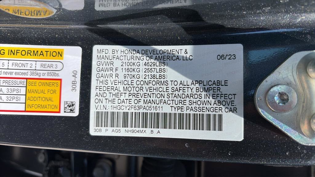 2023 Honda Accord Hybrid EX-L - Photo 30