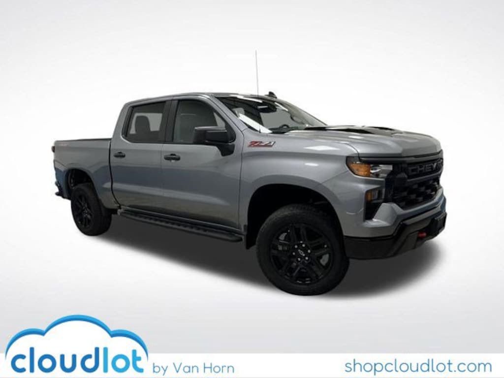 Used 2024 Chevrolet Silverado 1500 Custom Trail Boss Truck Crew Cab