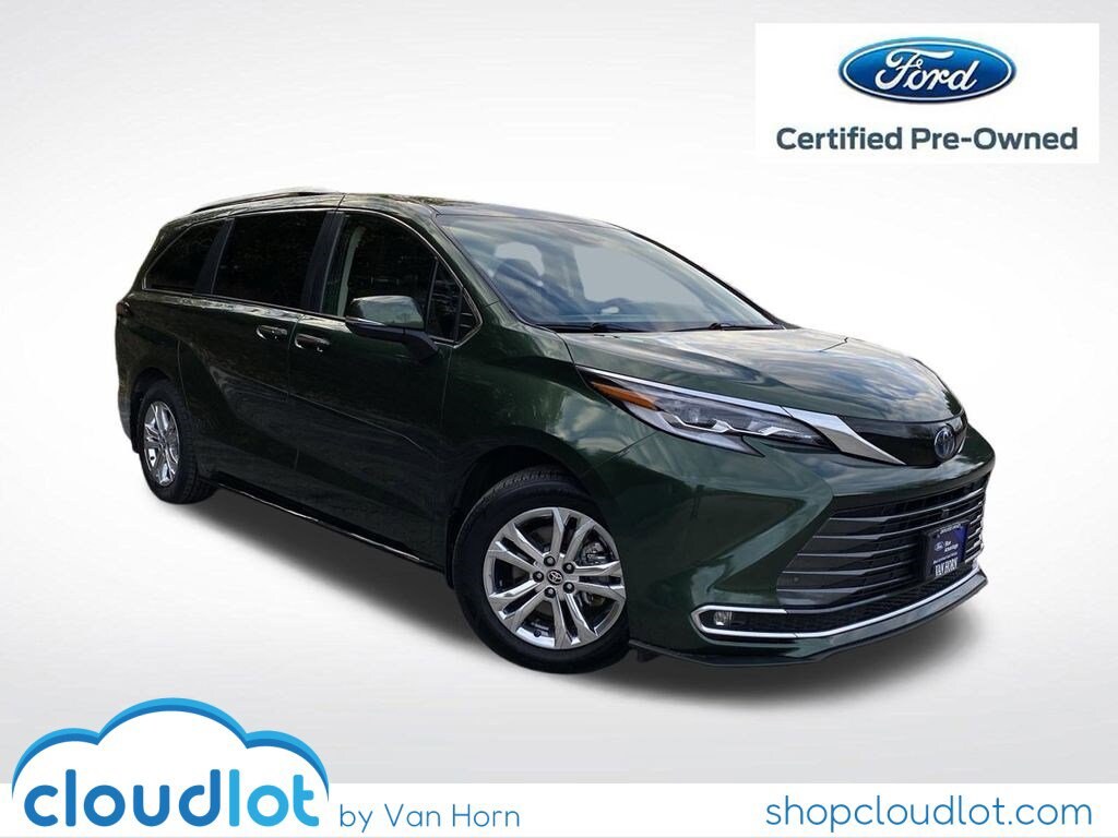 Certified 2023 Toyota Sienna Platinum Van Passenger Van