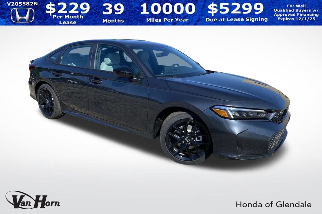 New 2026 Honda Civic Hybrid Sport Sedan