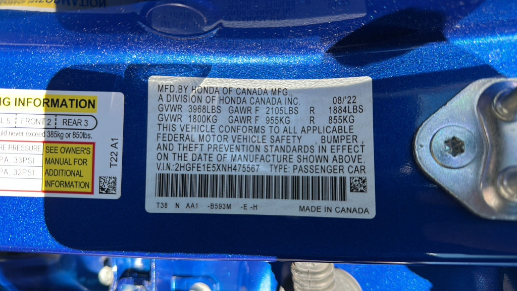 2022 Honda Civic Si - Photo 30