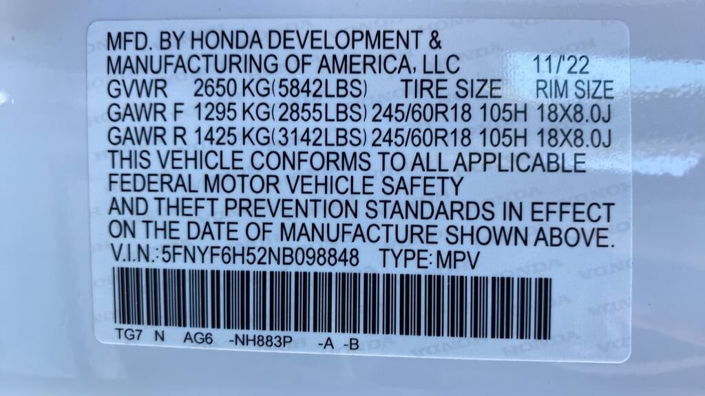 2022 Honda Pilot EX-L - Photo 28