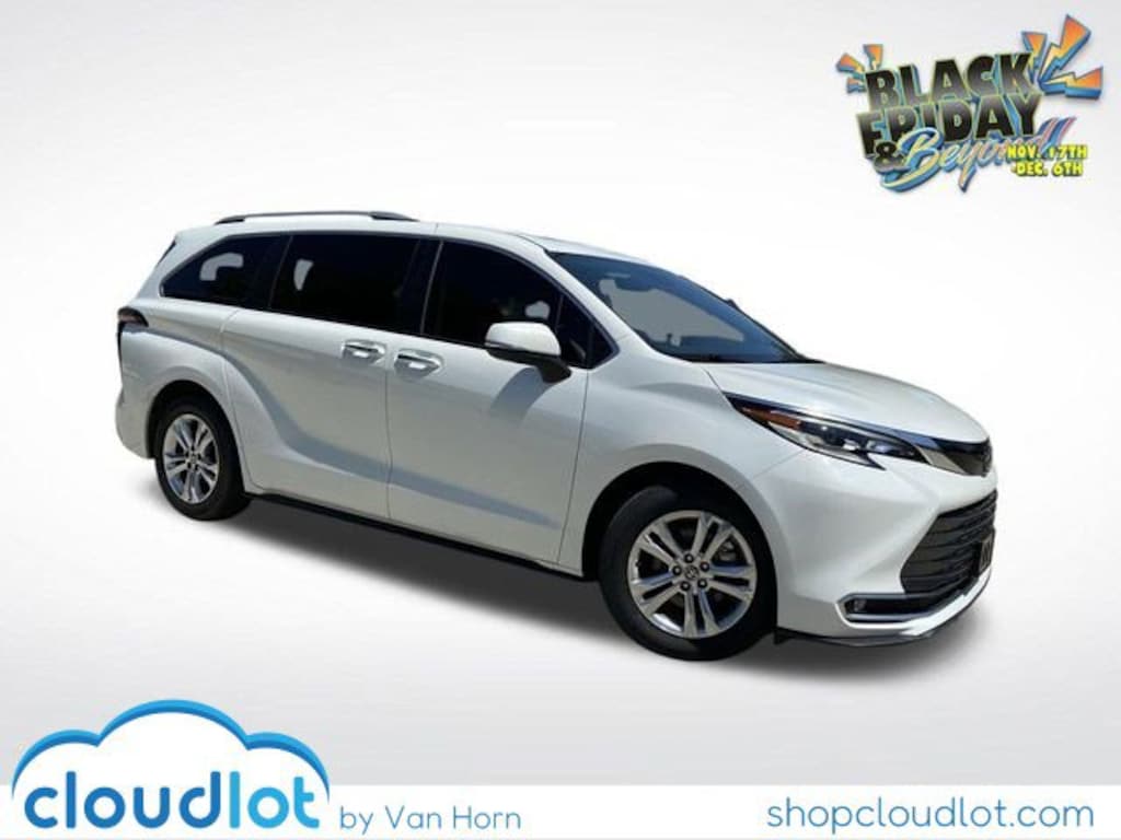 Used 2022 Toyota Sienna Platinum Van Passenger Van