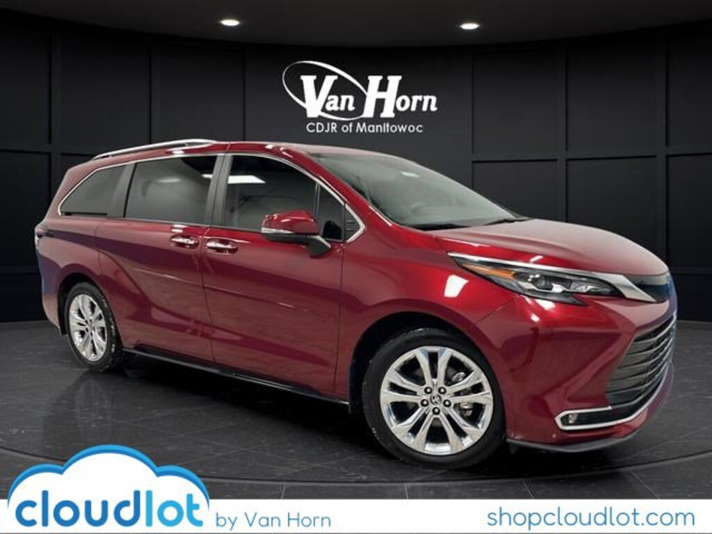 Used 2024 Toyota Sienna Platinum Van Passenger Van