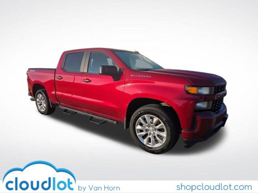 Used 2019 Chevrolet Silverado 1500 Custom Truck Crew Cab