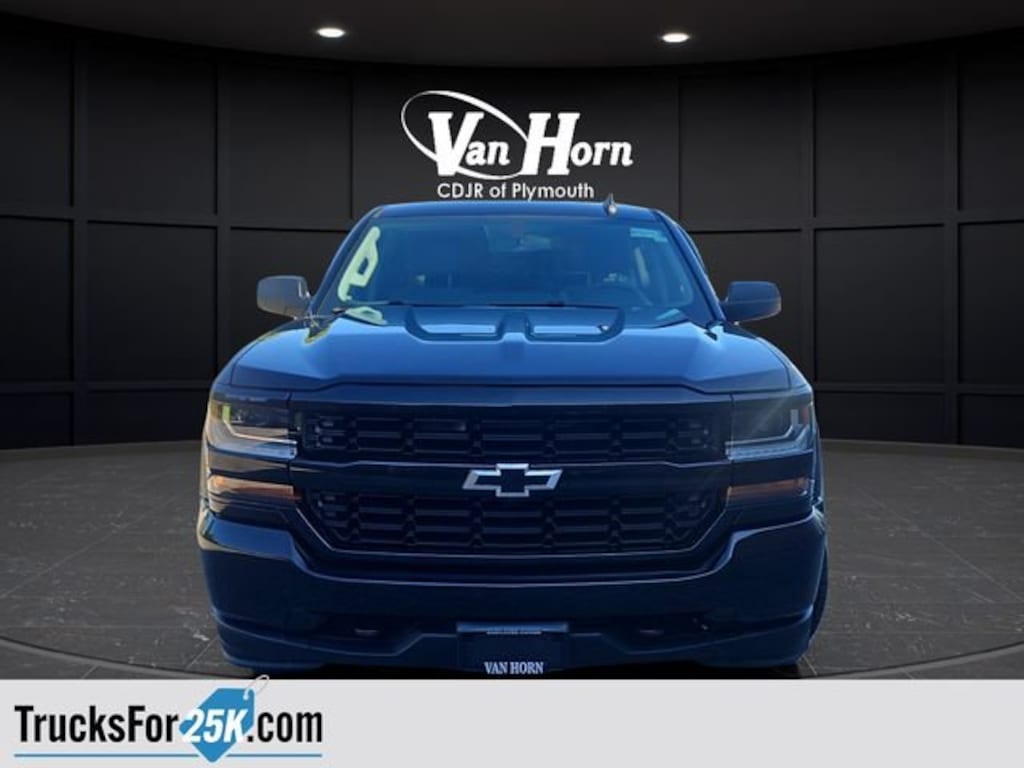 Used 2017 Chevrolet Silverado 1500 Custom Truck Double Cab