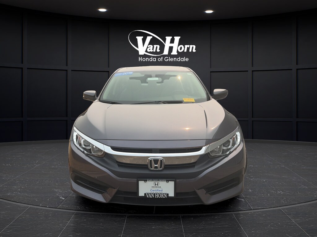 Certified 2018 Honda Civic Sedan EX Sedan