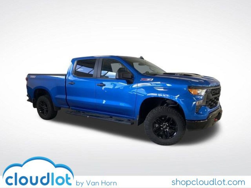 Used 2022 Chevrolet Silverado 1500 Custom Trail Boss Truck Crew Cab