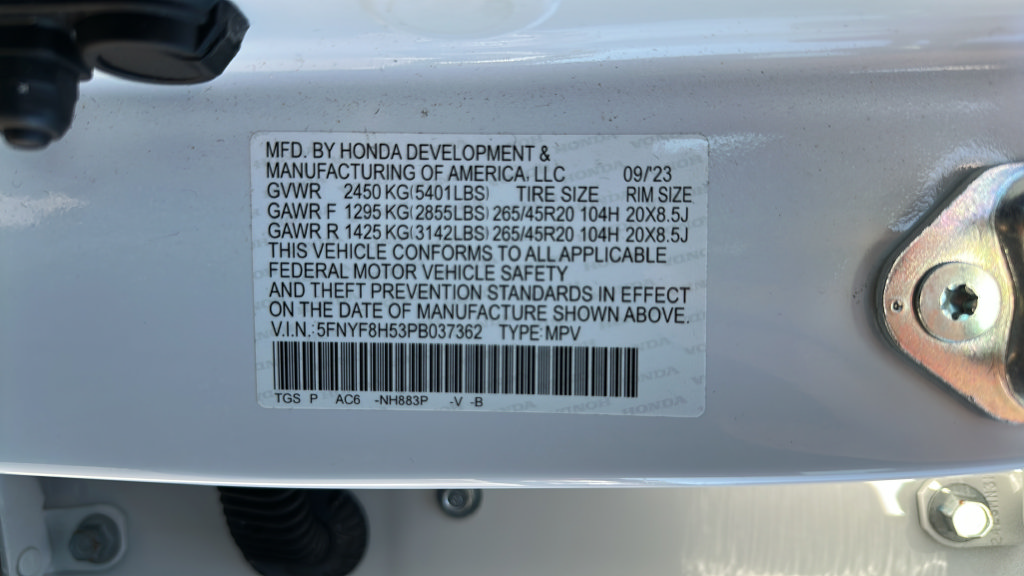 2023 Honda Passport EX-L - Photo 27