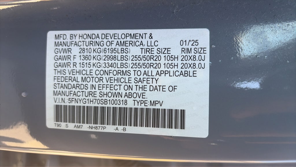 2025 Honda Pilot Touring - Photo 28