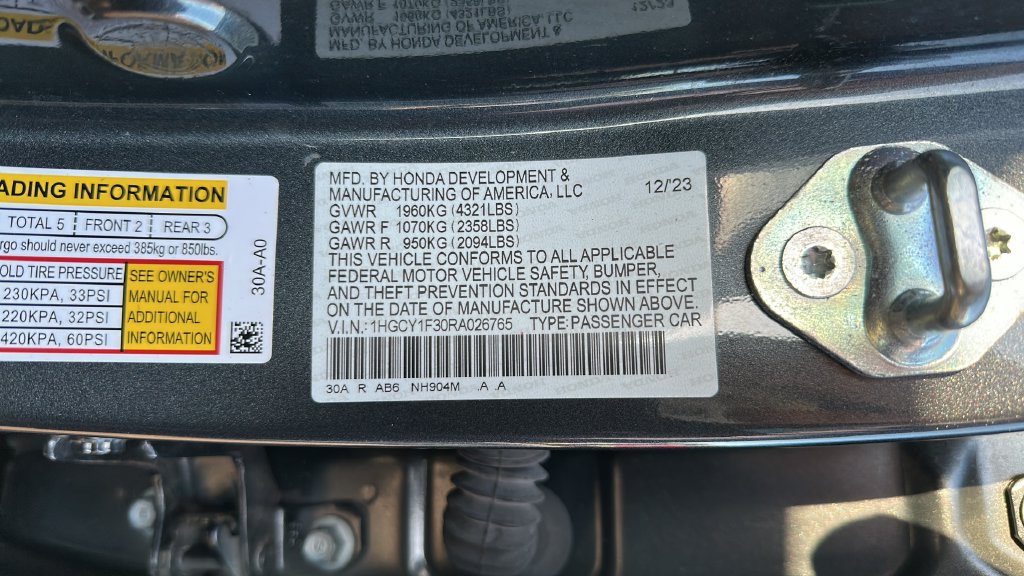 2024 Honda Accord EX - Photo 29