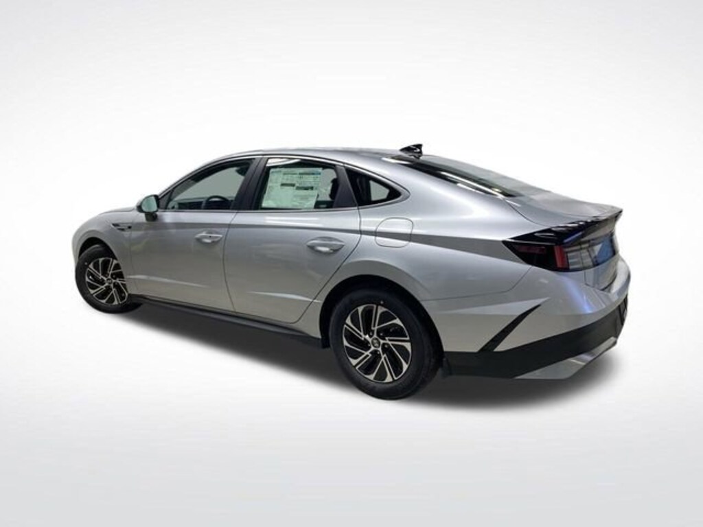 New 2026 Hyundai Sonata Hybrid Blue Sedan
