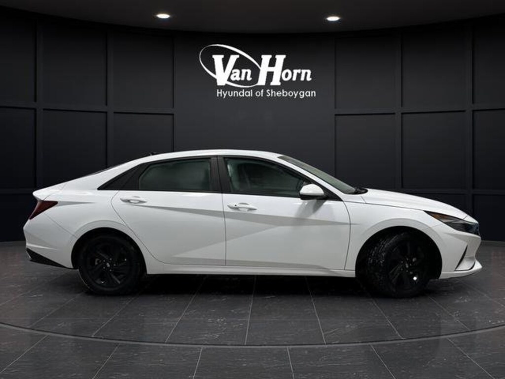 Used 2021 Hyundai Elantra Hybrid Blue Sedan