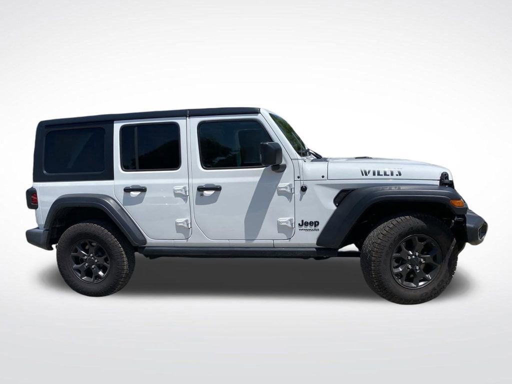 Used 2021 Jeep Wrangler Unlimited Willys Sport SUV