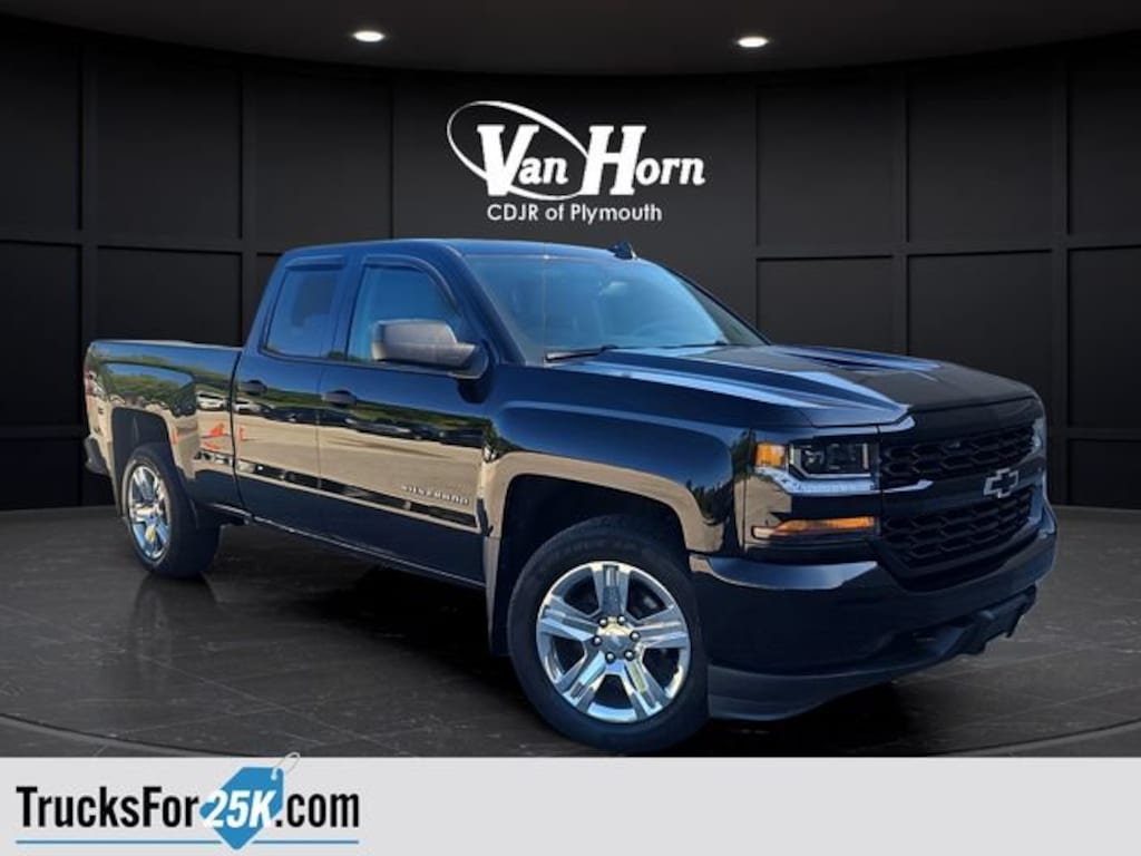 Used 2017 Chevrolet Silverado 1500 Custom Truck Double Cab