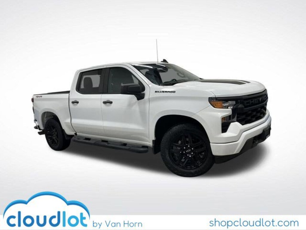 Used 2022 Chevrolet Silverado 1500 Custom Truck Crew Cab