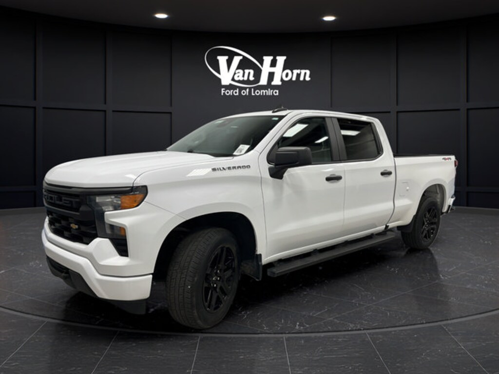 Used 2023 Chevrolet Silverado 1500 Custom Truck Crew Cab